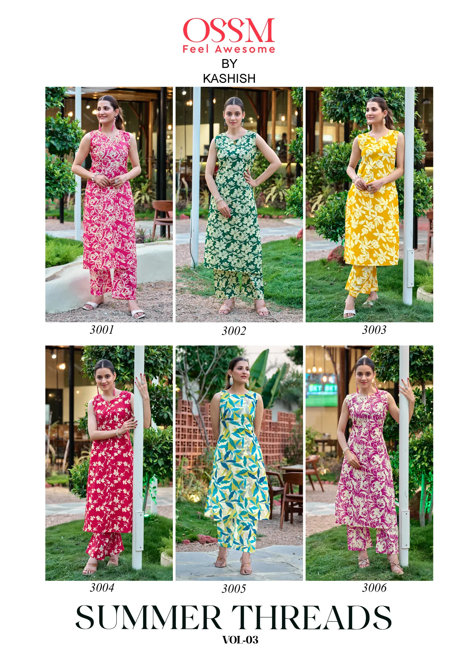 Summer Threads Vol 3 By Ossm Cotton Printed Co Ord Set Suppliers In India